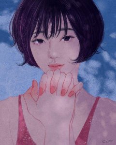 520情人节特辑～甜到酣的情头壁纸丨韩国插画师Zipcy的恋人絮语