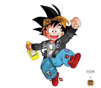 ​龙珠的潮图是真的酷！这组图中，连波波和饺子都显得很帅！