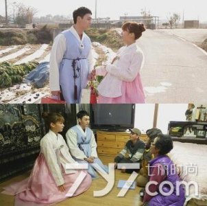 ​我们结婚了崔泰俊尹普美 拜访家长照片公开