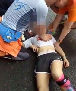 ​女跑者心脏骤停，水喝不好成毒药！