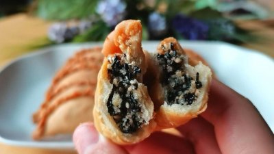 ​传统美食“酥饺”的做法，金黄酥松，香甜可口，真的一吃就爱上了