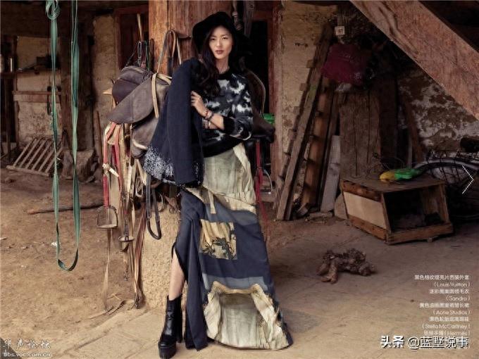 “世界之魅”：中国湖南永州的国际超模刘雯（1）