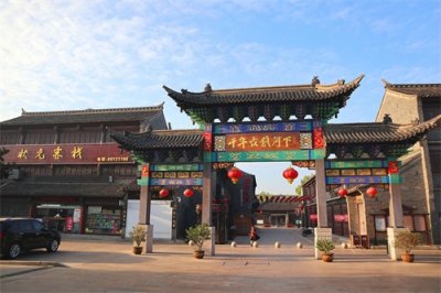 ​淮安最冷清的古镇，周末迎来人潮，“茶馓”打起了擂台