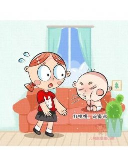 ​婴儿老是打喷嚏是怎么回事