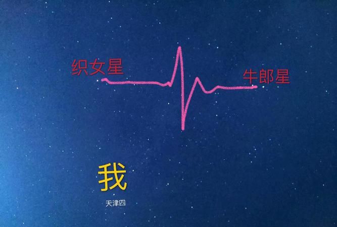 牛郎织女的星星长什么样子