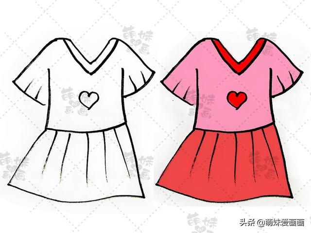 又简单又漂亮的简笔画手抄报（夏天主题素材简笔画大全）(9)