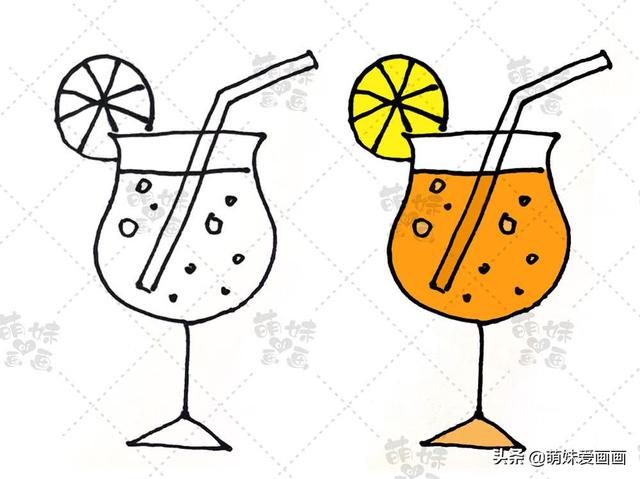 又简单又漂亮的简笔画手抄报（夏天主题素材简笔画大全）(13)