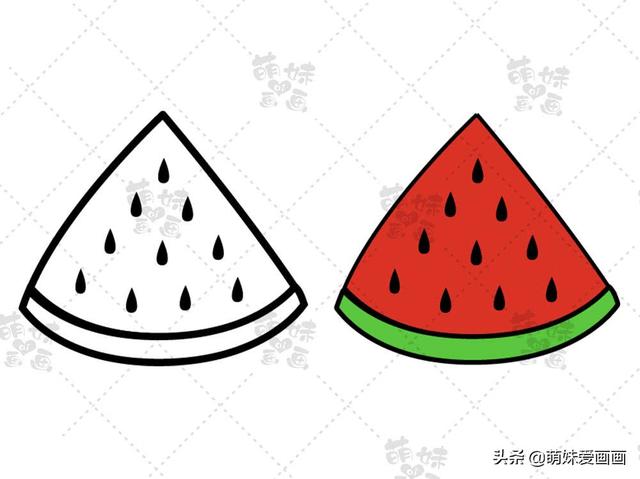 又简单又漂亮的简笔画手抄报（夏天主题素材简笔画大全）(6)
