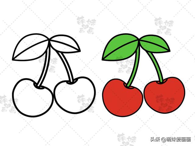 又简单又漂亮的简笔画手抄报（夏天主题素材简笔画大全）(4)