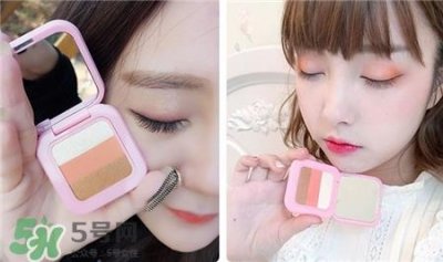 ​稚优泉三色眼影色号 稚优泉三色眼影试色