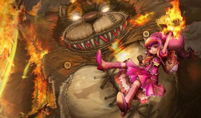 LOL：那些美翻天的英雄老版原画TOP9 改成现在这样都没兴趣玩了