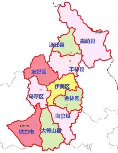 伊春市地图高清全图(伊春市地图全图)-第1张图片-