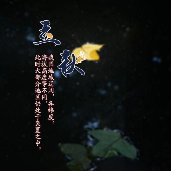 今日立秋的日历(提醒今日立秋)(7)