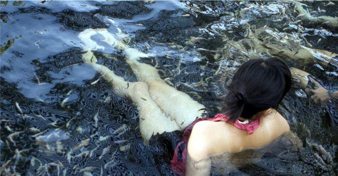 女子做鱼疗滑进水中, 被小鱼钻进秘密部位, 向店主索赔5万