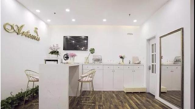 网红美容工作室装修风格（如何打造小而精致的网红美容院）(3)