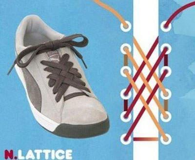 整理的10种鞋带系法简直酷爆了(花式鞋带系法15种必学鞋带绑法)(11)