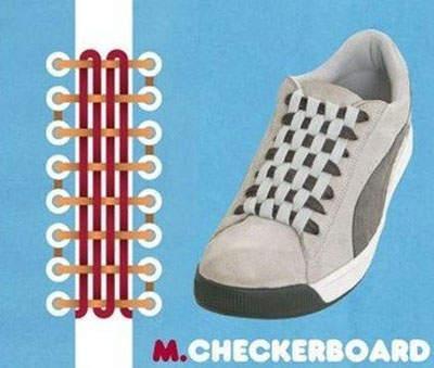 整理的10种鞋带系法简直酷爆了(花式鞋带系法15种必学鞋带绑法)(12)