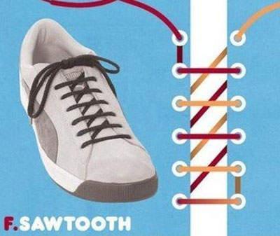 整理的10种鞋带系法简直酷爆了(花式鞋带系法15种必学鞋带绑法)(4)