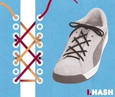 整理的10种鞋带系法简直酷爆了(花式鞋带系法15种必学鞋带绑法)(7)