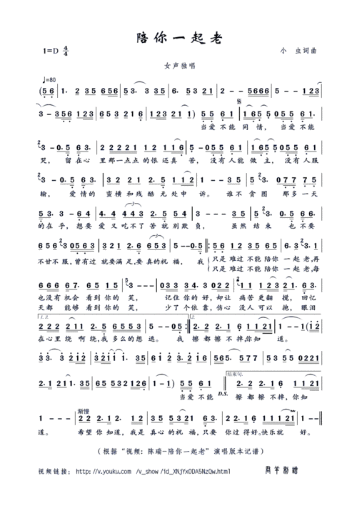 陪你一起老歌词(陪你一起老歌词是什么)