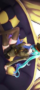 ​黑化版的初音未来（初音未来游戏壁纸）