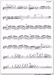 ​《梁祝》小提琴独奏谱