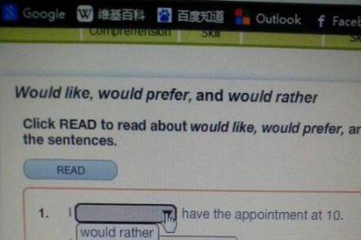 ​prefer with和prefer to的区别