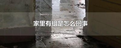 ​家里有蛆是怎么回事