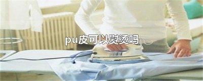​pu皮可以熨烫吗