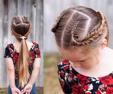 儿童编发简单又漂亮发型(9款儿童适合的编发发型)(1)