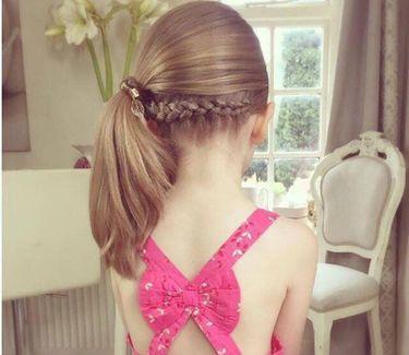 儿童编发简单又漂亮发型(9款儿童适合的编发发型)(4)