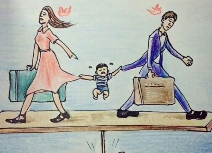 父母离婚后，孩子有“九种心理问题”，需要多点关爱