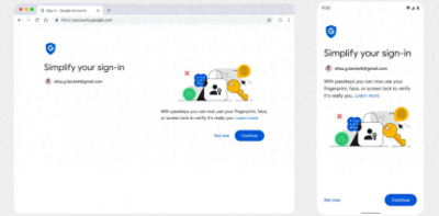 ​谷歌账号(淘汰密码，谷歌账号已支持Passkey登录)