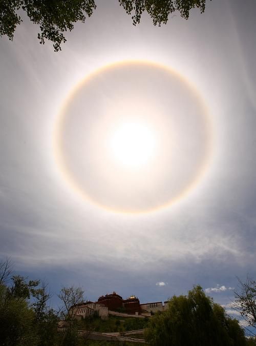 日晕和日食的区别