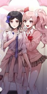 ​《弹丸论破》战刃骸，骸姐动漫壁纸，希望她有一个更可靠的妹妹