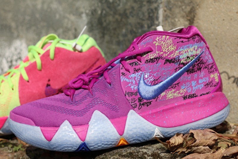 《米饭原创》nike欧文4鸳鸯配色,美如画的实战球鞋!欧蜜在哪里