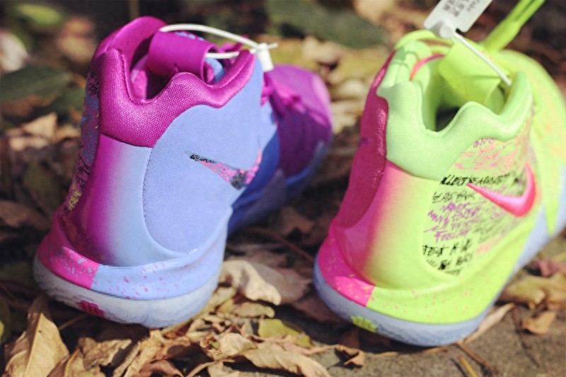 《米饭原创》nike欧文4鸳鸯配色,美如画的实战球鞋!欧蜜在哪里