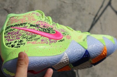 ​《米饭原创》nike欧文4鸳鸯配色，美如画的实战球鞋！欧蜜在哪里