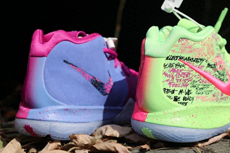 《米饭原创》nike欧文4鸳鸯配色,美如画的实战球鞋!欧蜜在哪里