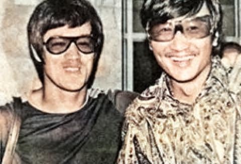 一组谢贤年轻上色老照片，颜值胜过谢霆锋，第三张风头盖过陈冠希