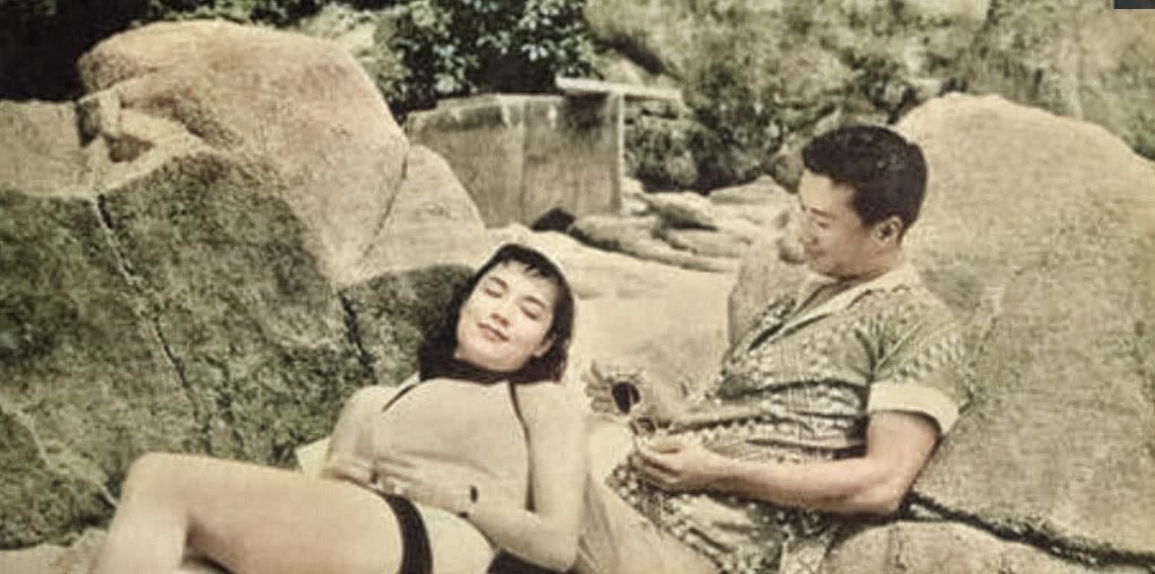 一组谢贤年轻上色老照片，颜值胜过谢霆锋，第三张风头盖过陈冠希