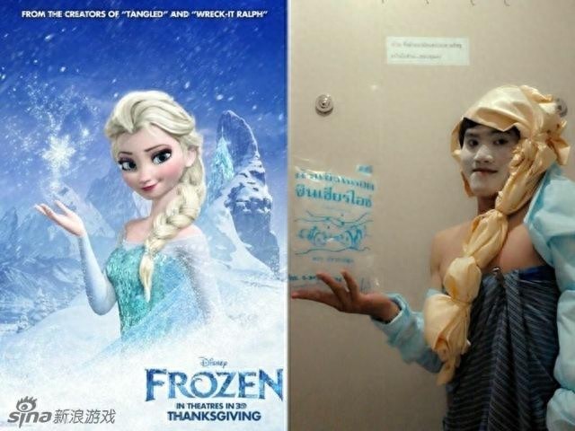 令人脑洞大开史上最全恶搞Cosplay图