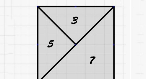 七巧板怎么拼成正方形,四块七巧板拼成一个正方形图6