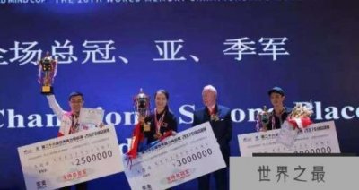 ​世界脑力锦标赛排行榜，世界最强大脑排名名单top20