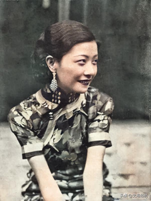 红颜薄命：民国美女阮玲玉照片，红遍上海滩，最终吃安眠药自杀