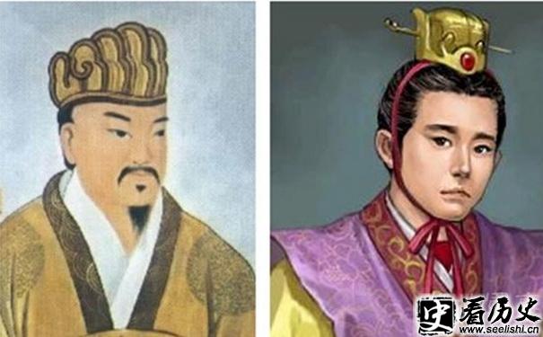 前少帝刘恭和后少帝刘弘图片