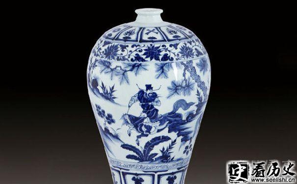 萧何追韩信梅瓶