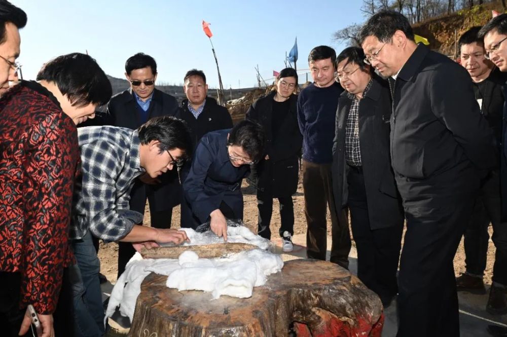 山东省沂水跋山一旧石器遗址内发掘出9.9万年前象牙铲 是目前中国发现的最早磨制骨器